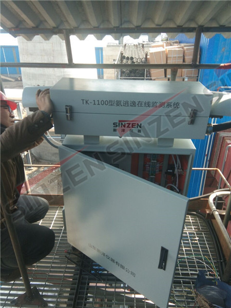 出現(xiàn)的問(wèn)題：氨逃逸數(shù)值為0。